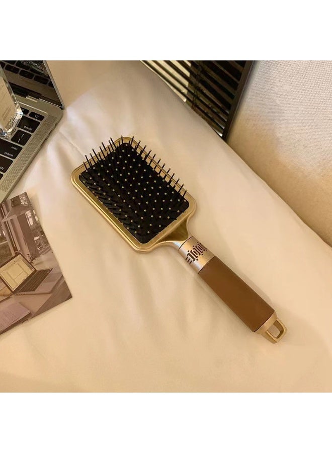 Premium Air Cushion Hair Brush, Scalp Massage Comb for Women, Wide Plate Brush for Long Curly Hair, Anti Static Detangling Brush for Home Use - Image 2